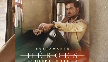 David Bustamante firmará ejemplares de su nuevo disco “Héroes en tiempos de guerra”