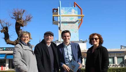 El PSOE propone rehabilitar la obra de Roberto Orallo en la Torre del Rhin