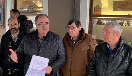 “Las calles San José y El Limbo están en el primer plano de la Villa de 1852”, destacó José Ramón Saiz