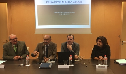 Jornada sobre Ayudas a la Rehabilitación en  el Plan de Vivienda de Cantabria 2018-2021