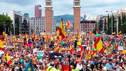 Semana clave para Vox: fletan un autobús para la manifestación del próximo sábado en Barcelona y llega Santiago Abascal