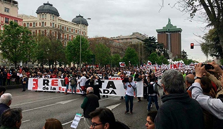 Cantabria estuvo representada en la manifestación de la &quot;España Vaciada&quot;