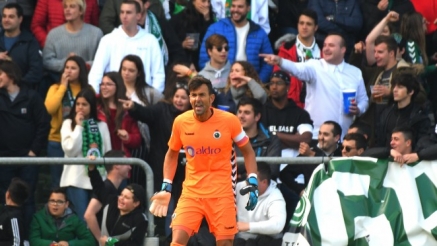 El Racing empata en El Sardinero con la UD Logroñés, uno de los equipos que promociona