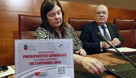Aprobada la liquidación del presupuesto de Cantabria de 2018