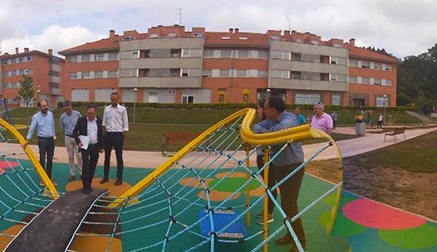 Se abre al público la ampliación del parque de Ganzo