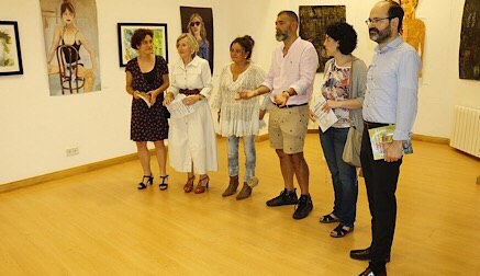 Inaugurada la exposición &ldquo;40 años de pintura&rdquo; de la Escuela Municipal de Artes Eduardo López Pisano