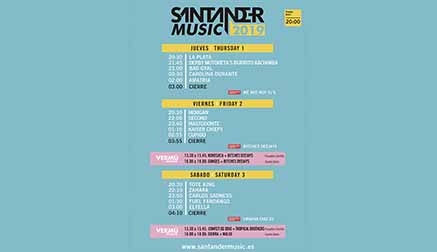 El Santander Music presenta los horarios oficiales