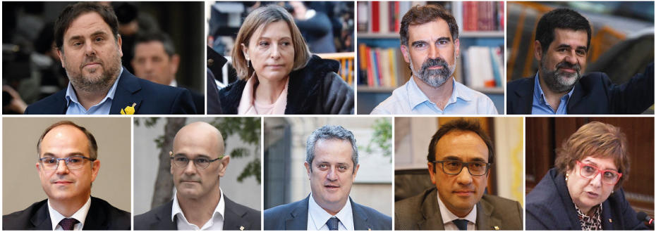 Las condenas del Supremo por el &quot;procés&quot; provocan numerosas movilizaciones en Cataluña