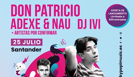 Don Patricio, artista confirmado para el Hoky Popi Music