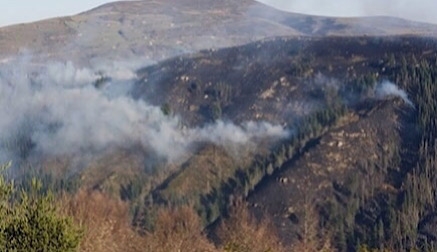 Cantabria cuenta con dos incendios activos: uno en Castro Urdiales y otro en Arenas de Iguña