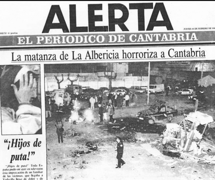Se cumplen 28 años del atentado de ETA en La Albericia que costó la vida de tres personas
