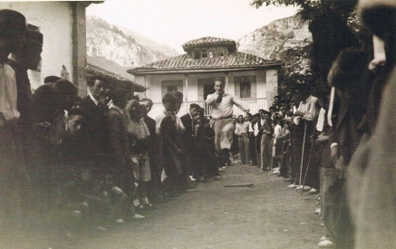 Enrique Lavín Barquín, campeón pasiego de brinco