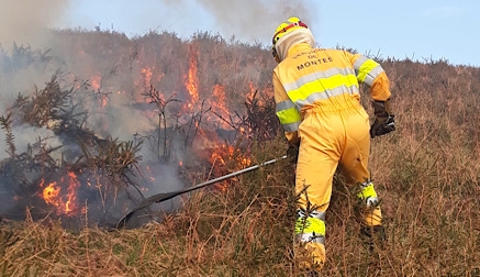 Cantabria cuenta con 14 incendios activos 