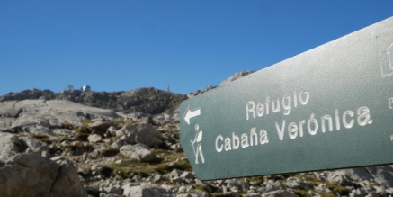 Cabaña Verónica excluído de los refugios donde podrán acampar los montañeros que acudan a Picos