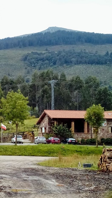 El Vidrio visto desde el alto de San Cipriano en el municipio de Cartes