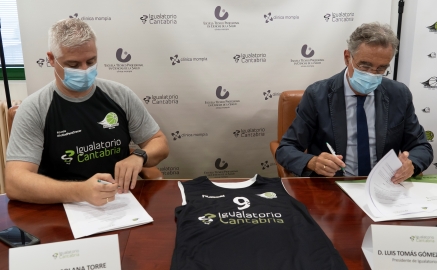 Igualatorio Cantabria: principal apoyo como patrocinador del baloncesto masculino y femenino