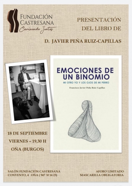 Javi Peña Ruiz-Capillas presenta su libro en Oña en homenaje a sus antepasados