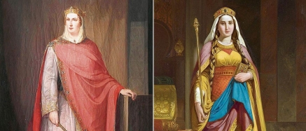 Ermesinda y Adosinda, reinas lebaniegas que "La Nueva España" hace asturianas