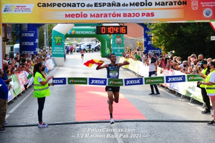 Alto seguimiento popular de las pruebas de Medio Maratón en Oruña de Piélagos