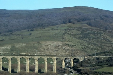 Los puentes ferroviarios en Campoo de Enmedio se conservan como se construyeron en el siglo XIX