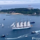 Santander recibió con gran expectación el buque-escuela "Juan Sebastián de Elcano"