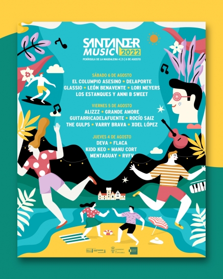 Vuelve el Santander Music a la Campa de la Magdalena