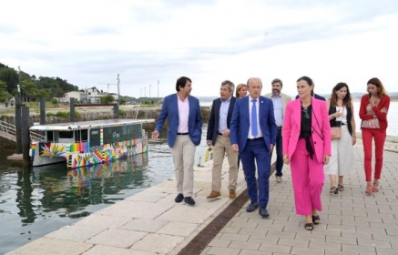 La alcaldesa felicita a Metaltec por su apuesta de turismo sostenible en la bahía