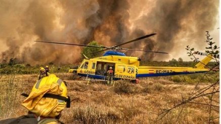 Máxima preocupación por el incendio en Alicante: Más de 9.000 hectáreas calcinadas y sin control