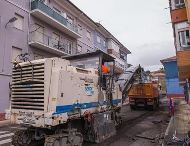 Los trabajos de asfaltado en Barreda, Campuzano Barrio Covadonga, Torres, Viérnoles, La Montaña y centro urbano comenzarán en abril