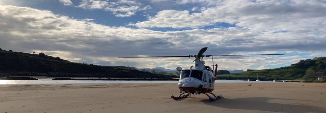 Fallece un vecino de Polanco en la playa de La Concha, en Suances