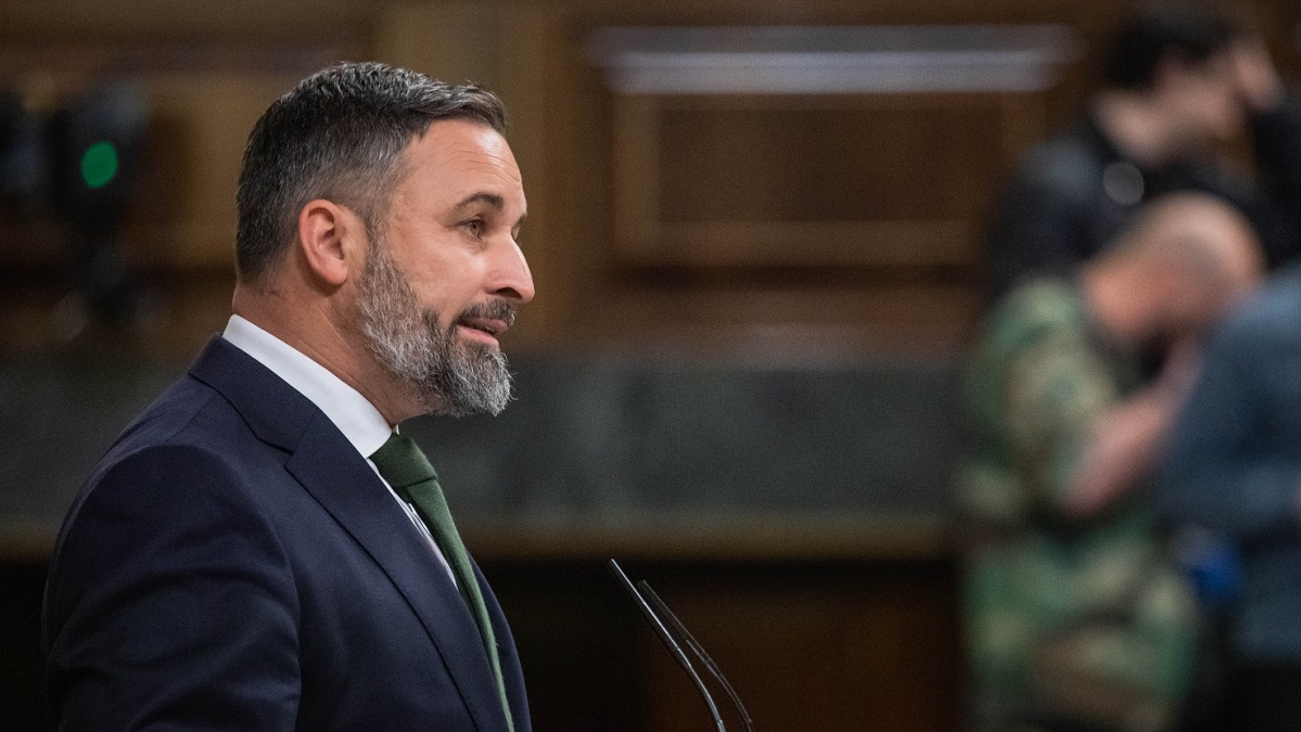 Abascal, en la moción de censura: ‘O elecciones inmediatas o medio año interminable con este Gobierno’