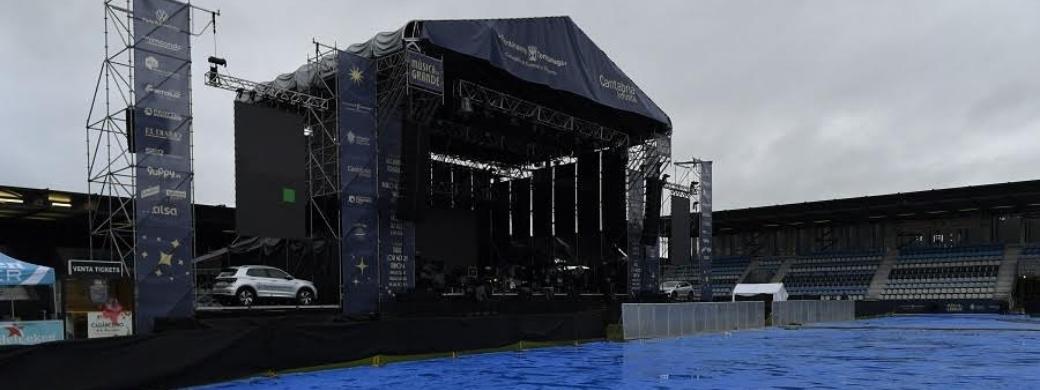 La lluvia obliga a cancelar el festival Música en Grande 2023