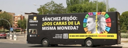 Hazte Oír estará hoy en Santander para denunciar las similitudes entre Feijóo y Sánchez