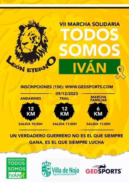 La VII Marcha solidaria Todos Somos Iván abre sus inscripciones