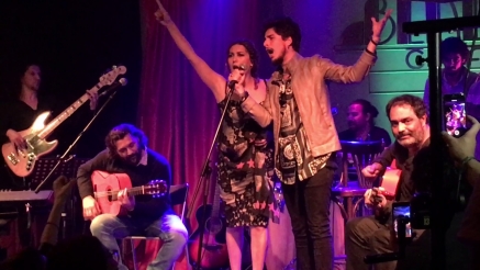 Estrella y Kiki Morente en concierto