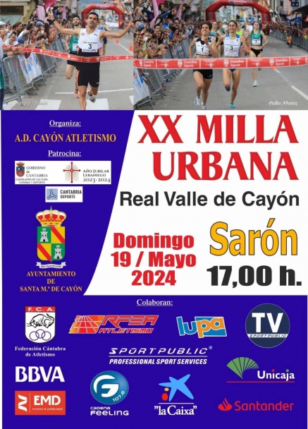La XX Milla Urbana de Sarón, en homenaje al que fuera alcalde, Gastón Gómez