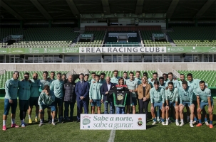 Gobierno y Racing se unen para promocionar los productos de Cantabria a través de la campaña "Sabe a norte, sabe a ganar"
