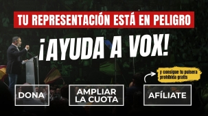 VOX pasa al ataque contra el acoso del Gobierno Sánchez: "Tu representación está en peligro"